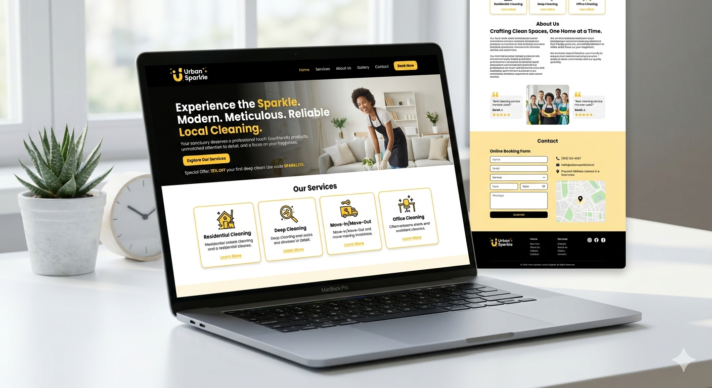 Business Website Setup (3–5 Pages)